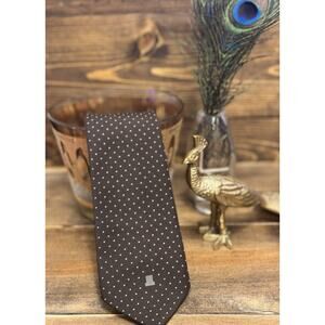 Vintage Lanvin Long Silk Tie Classic Business Gift